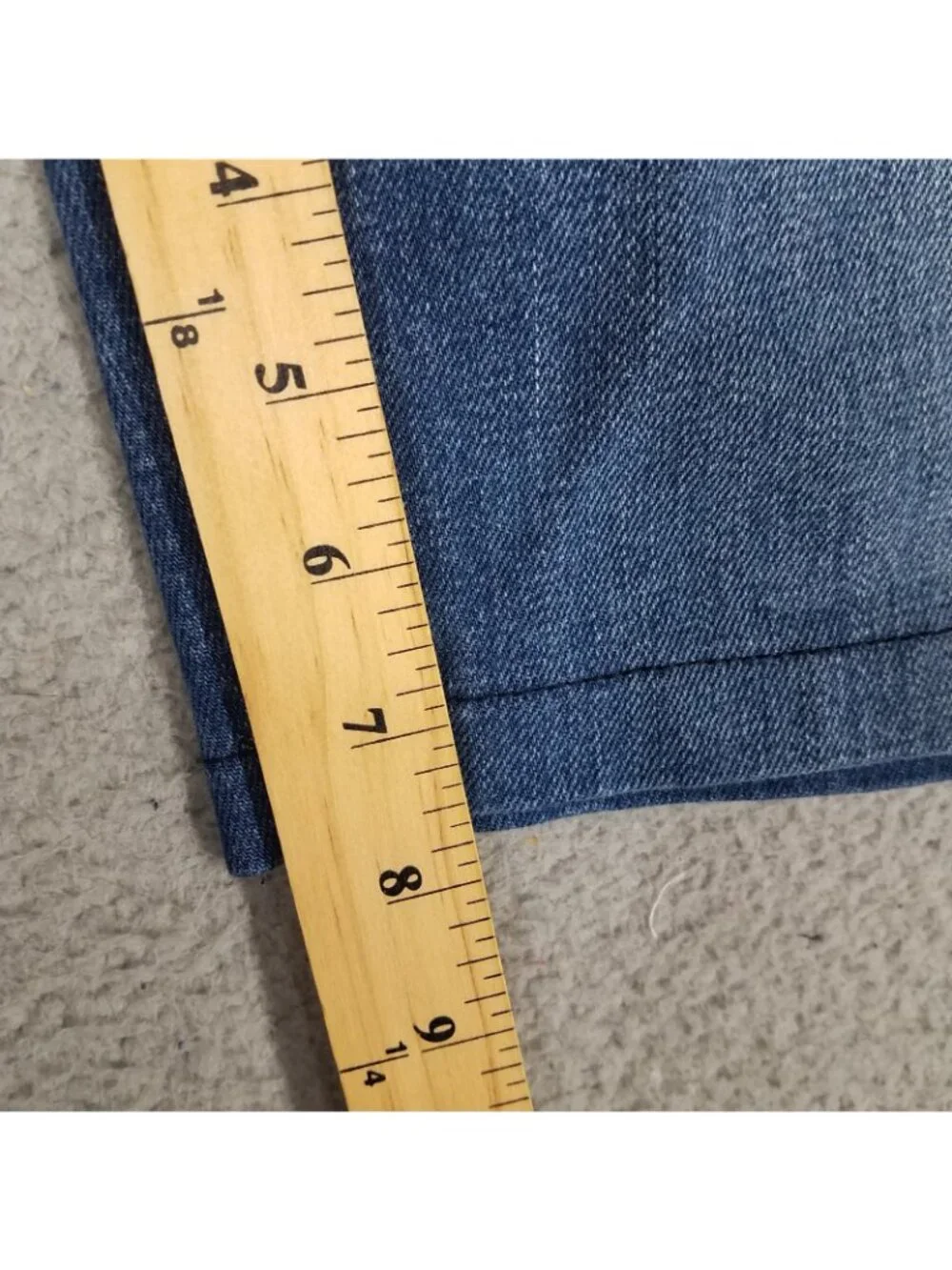 Hudson Jean Shorts Women's 30 Denim Bermuda Organic Stretch 7.5